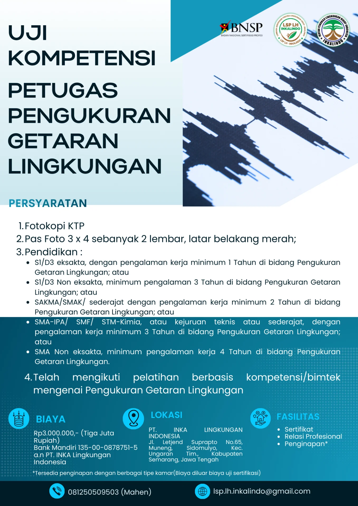 Flyer Petugas Pengukuran Getaran Lingkungan